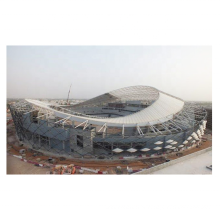 Hot Sale Soccer Stadium Strame Canopy para estrutura de sombra esportiva ao ar livre com estrutura de aço